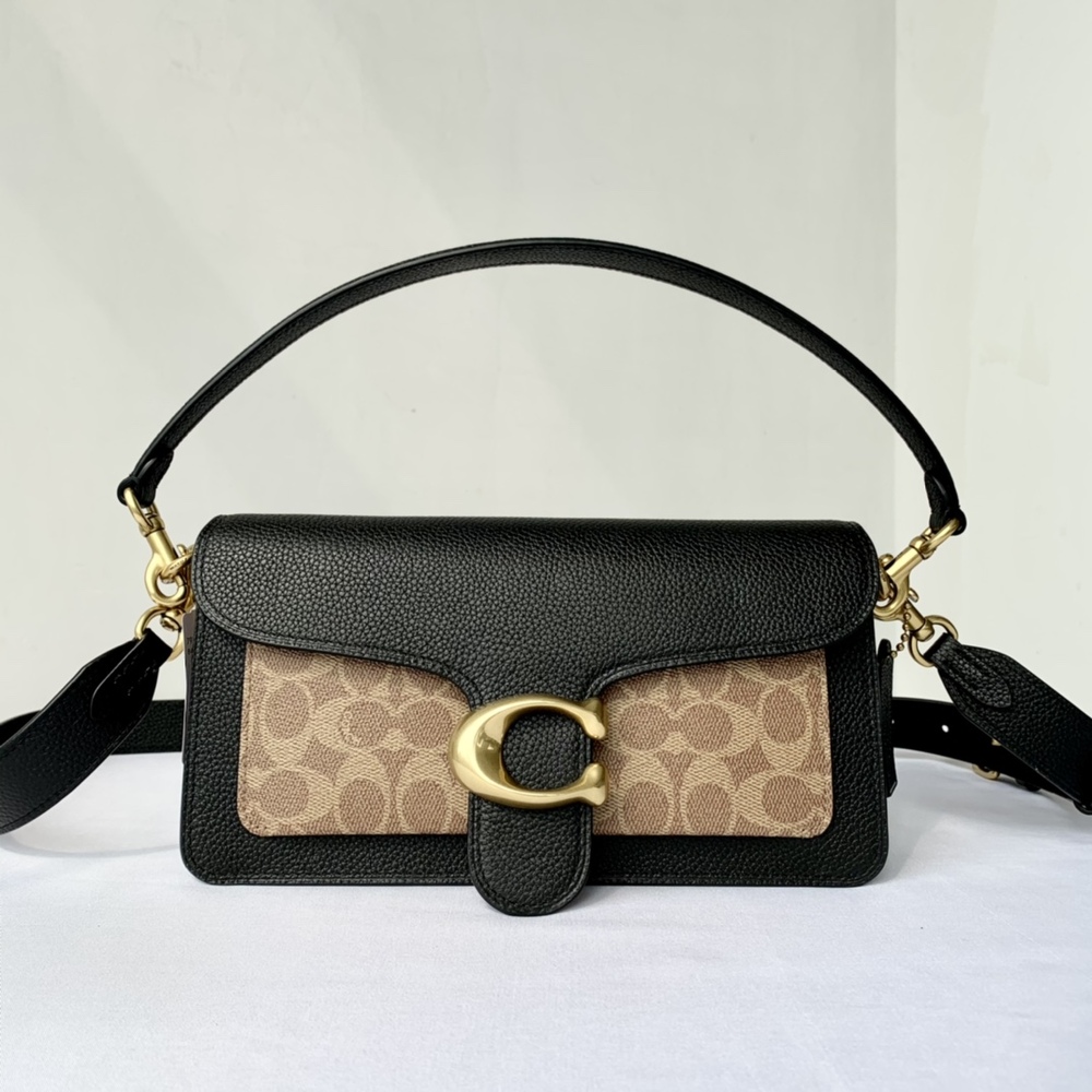 Coach color-block crossbody bag
